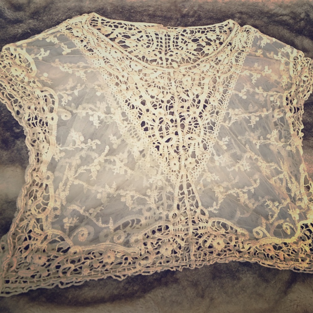 White Lace Blouse