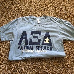 ALPHA XI DELTA Autism Speaks T shirt