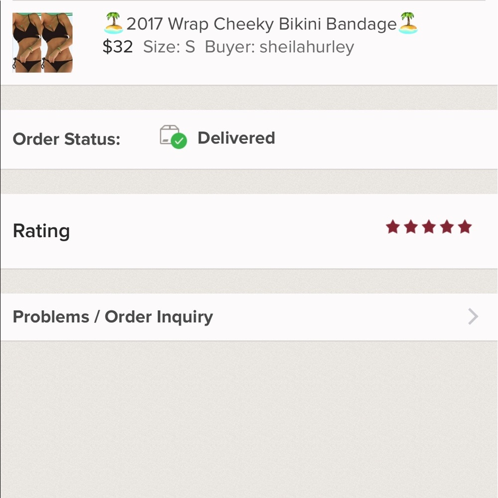 🏝Wrap Cheeky Bikini Bandage🏝 - Picture 4 of 4