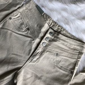 NWT High Waist Khaki Jeggings