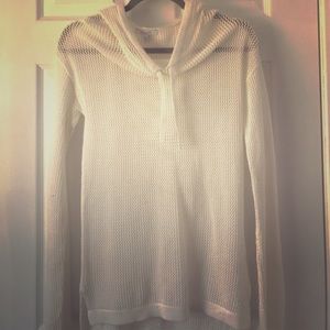 Swim cover up or gym workout sweater