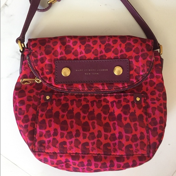 Marc by Marc Jacobs Animal Print Nylon Natasha Bag - Picture 3 of 6