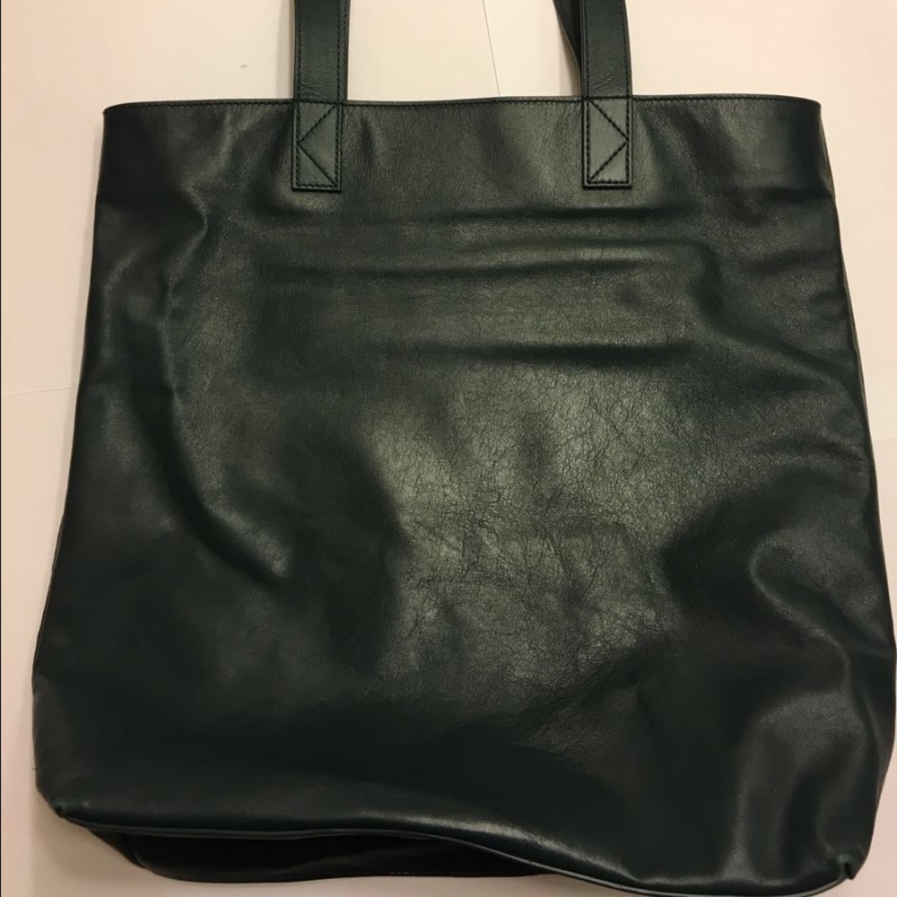 Kenzo Eye Leather Tote, Dark Green - Picture 5 of 8