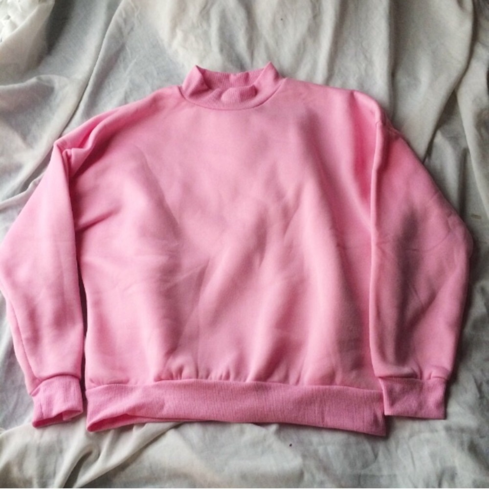 Mock neck sweater