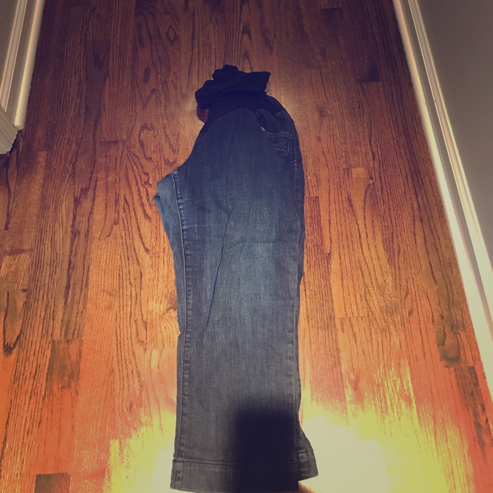 Maternity Jean Capri pants