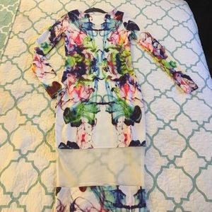 ASOS Multicolor Midi Dress