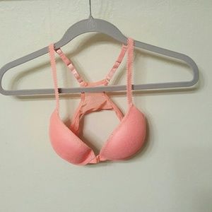 BNWOT Honeydew Coral T-back Bra -32C