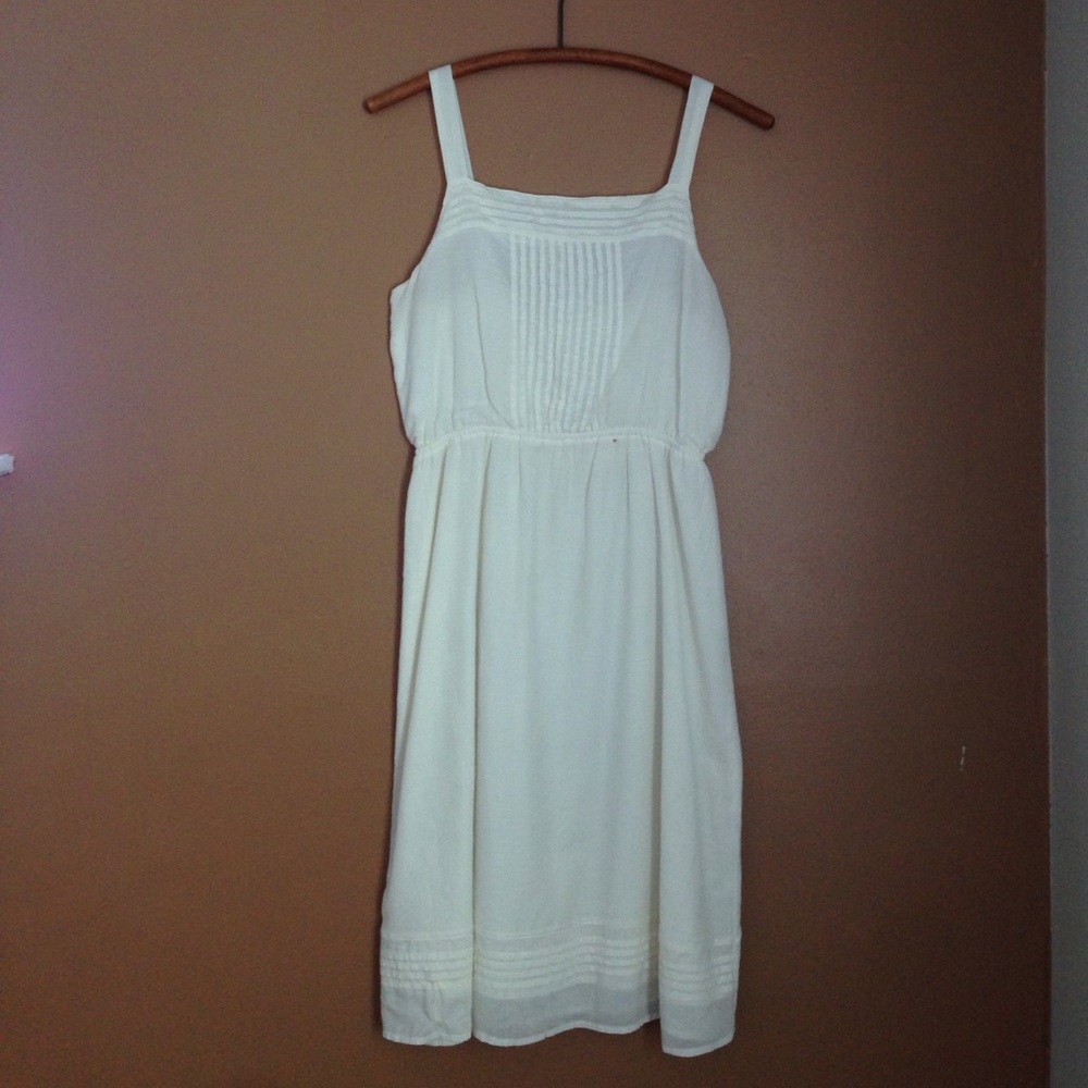 White summer dress