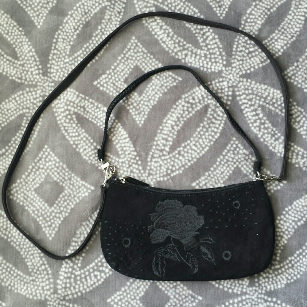 Genuine Suede 2-In-1 Bag