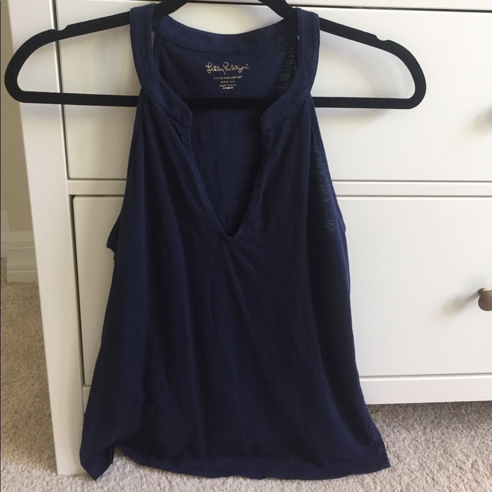 Lilly Pulitzer cotton Aria tank