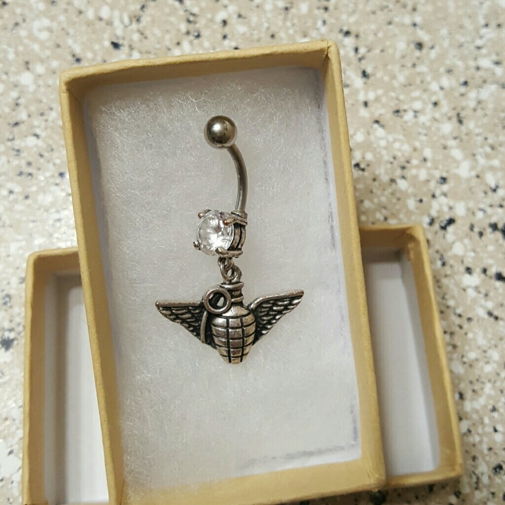 Green Day belly ring