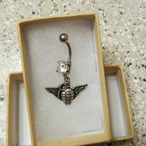 Green Day belly ring