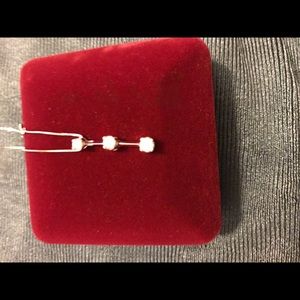 Swarovski three-tiered crystal necklace