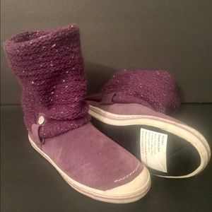 Simple Brand purple Carry On Boots New