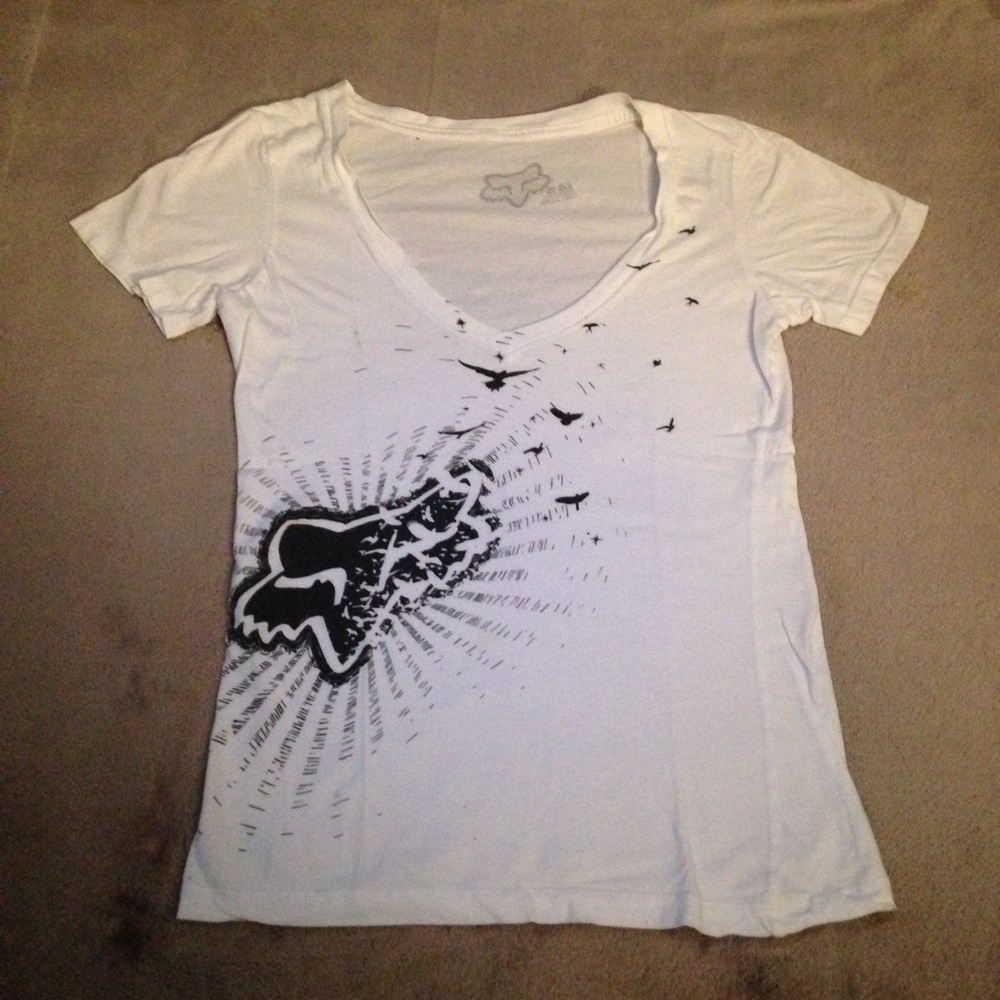 White Fox Rider T-Shirt