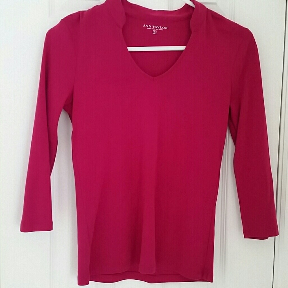 3/4 sleeve cotton shirt