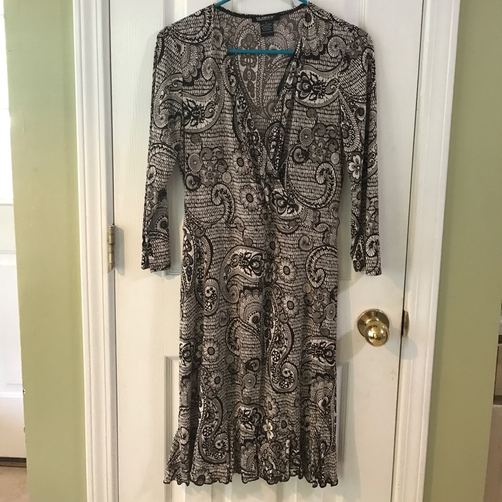 Dark Brown glamour dress