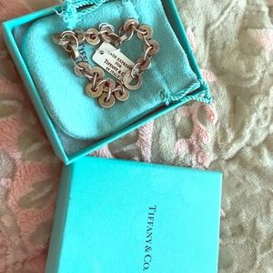 Authentic Tiffany & co chain link bracelet 925.