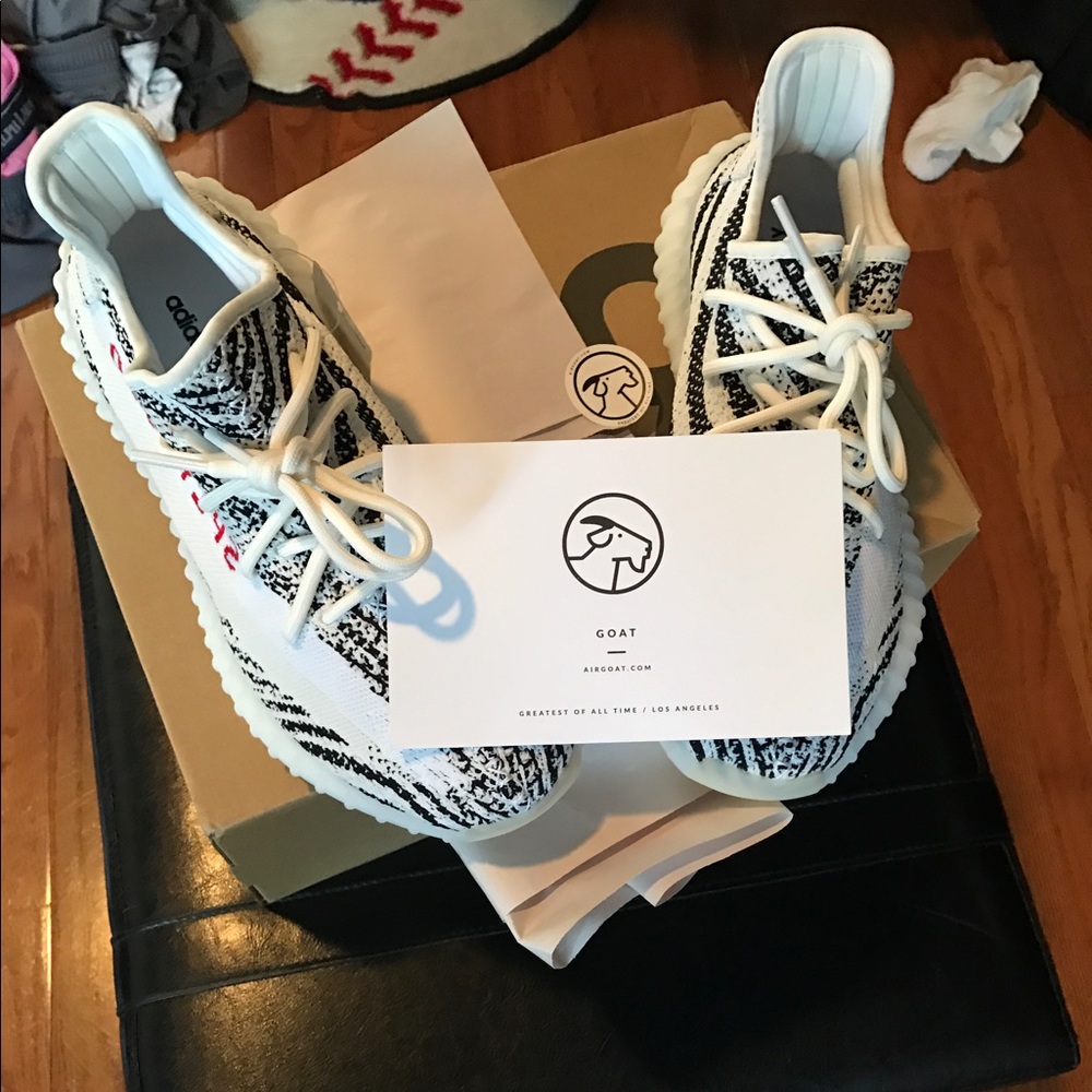 Yeezy Zebra