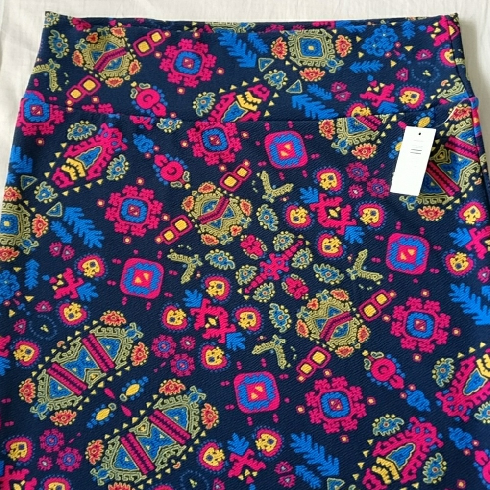 Navy Lularoe Pencil Cassie Skirt