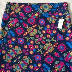 Navy Lularoe Pencil Cassie Skirt