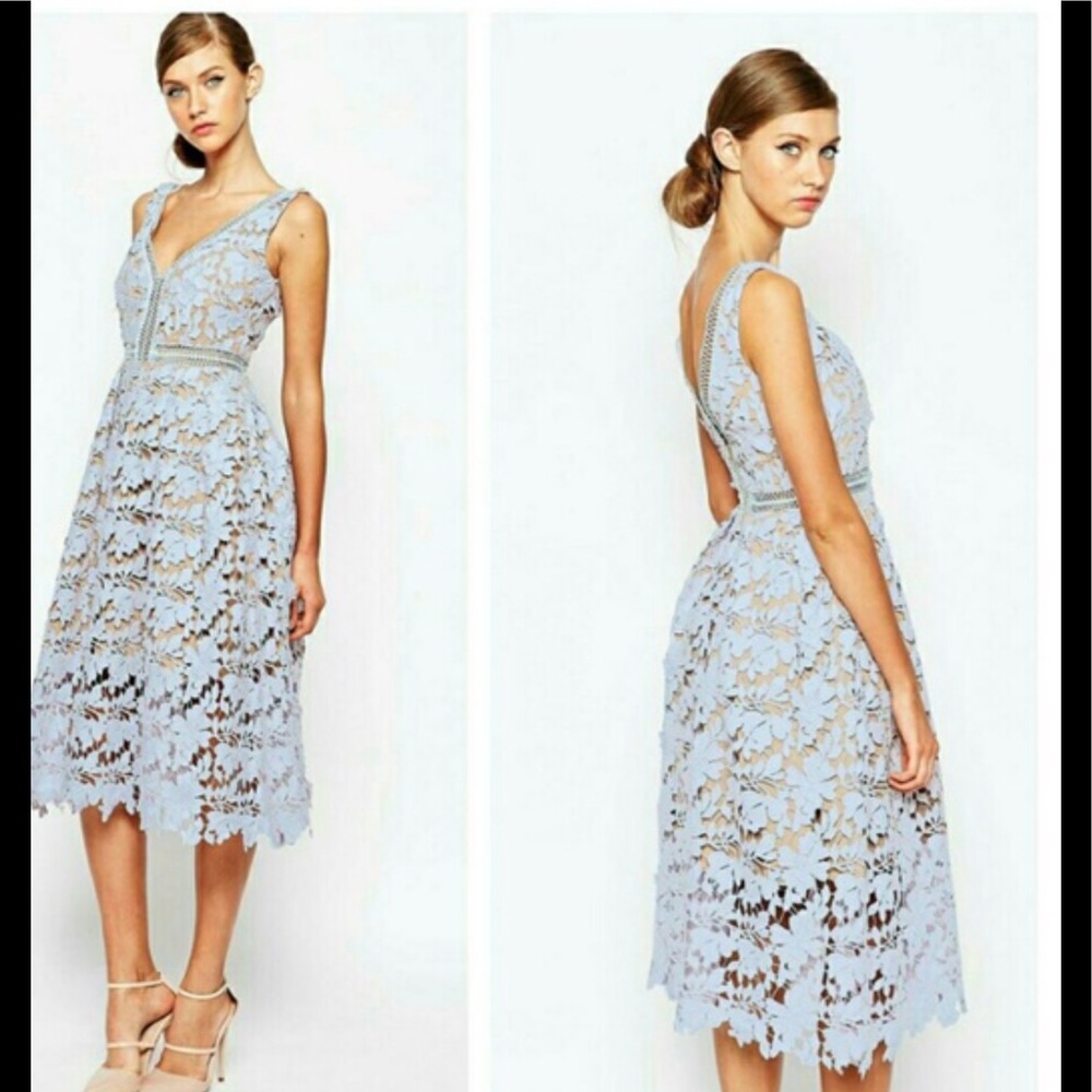 lace midi dress
