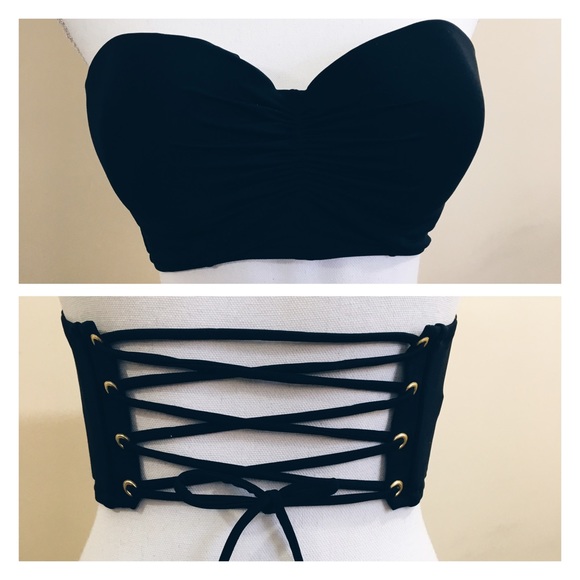 Victoria's Secret Other - {VS} Bandeau Criss Cross Back Straps