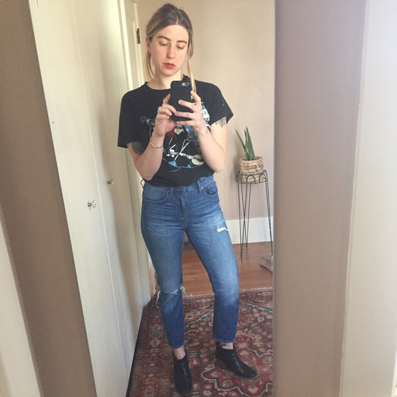 Madewell Denim - Madewell Straight Crop Jeans