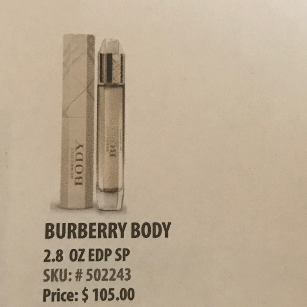 BURBERRY PERFUME FOR HER