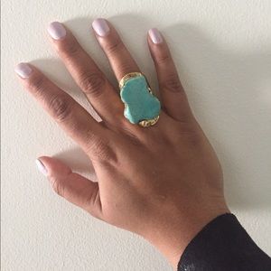 Turquoise fashion ring