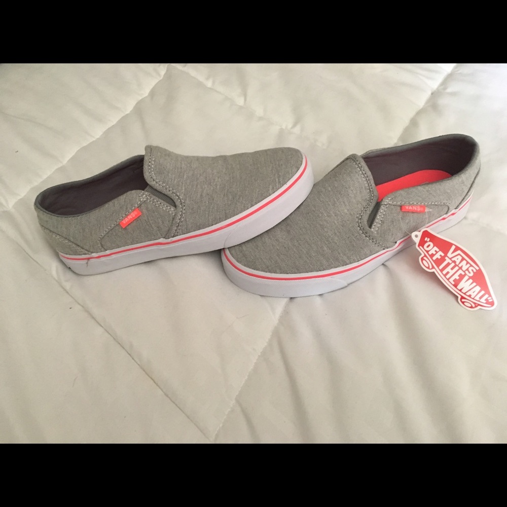 Vans slip on sneakers