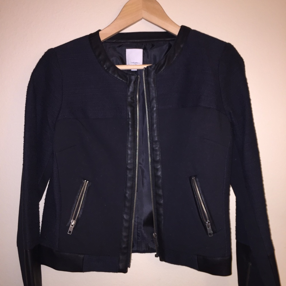 Black halogen jacket