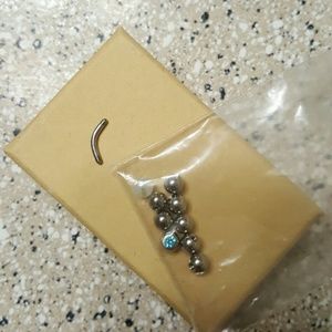 Belly jewlery ball tops + 1 bar