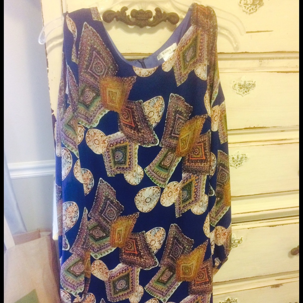 Boutique open shoulder dress