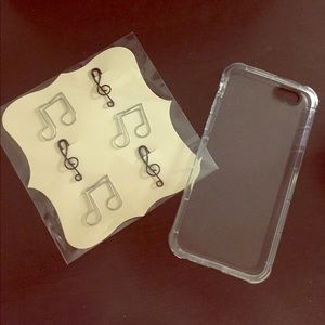 iPhone 6/6s case & paper clips