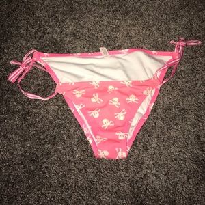 Pink Skull Bikini Bottoms