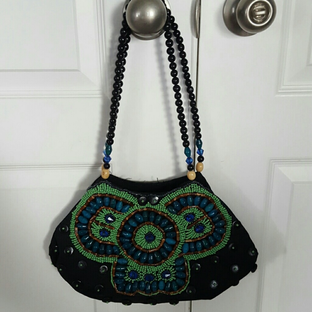 Beaded purse