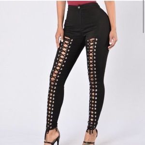 Nori Lace Up Pants
