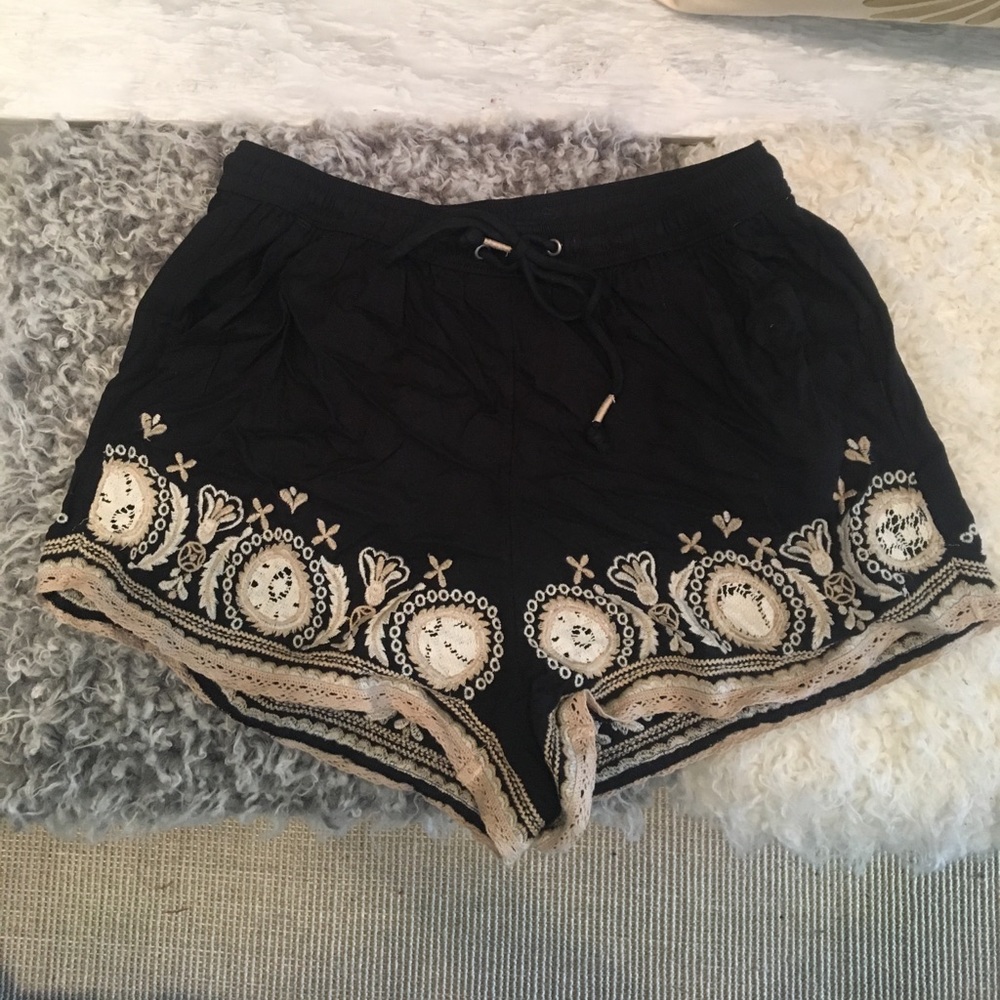 Abercrombie Black Shorts