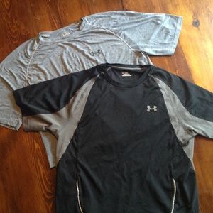 UA Men's athletic shirts (2) Size Large