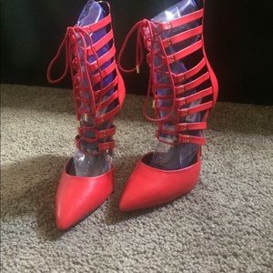 Steve Madden "STS" Red Pump