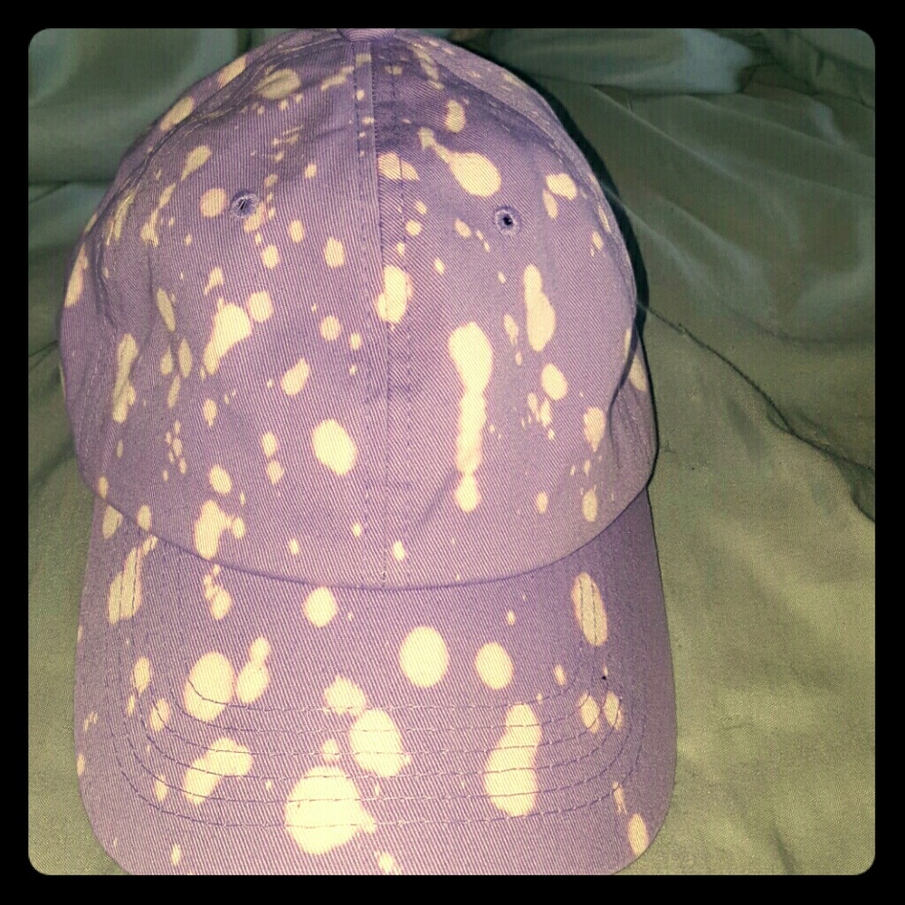 Purple Bleached Hat from FOREVER 21