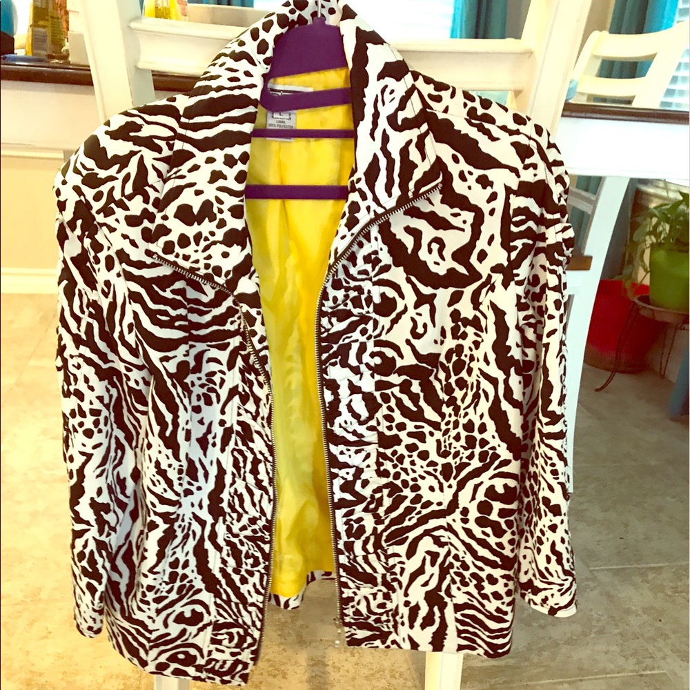 Mishca Animal Print Jacket