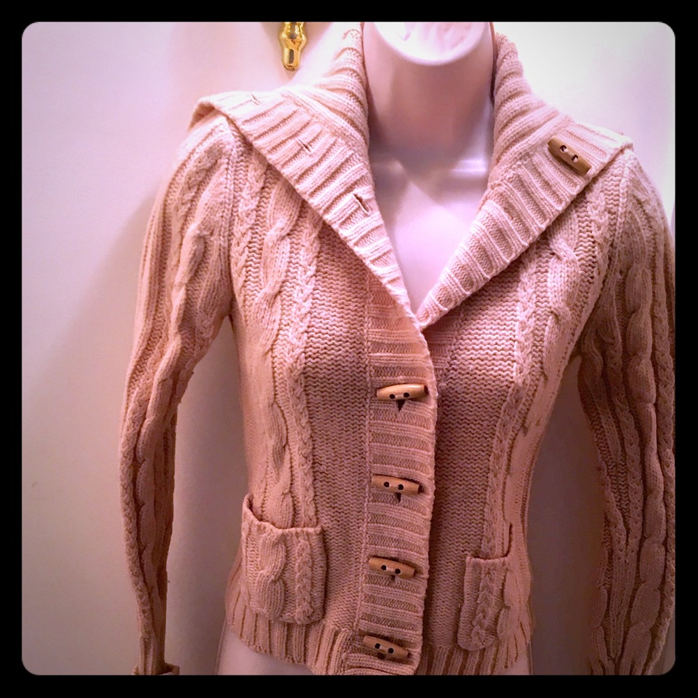 Beige cardigan