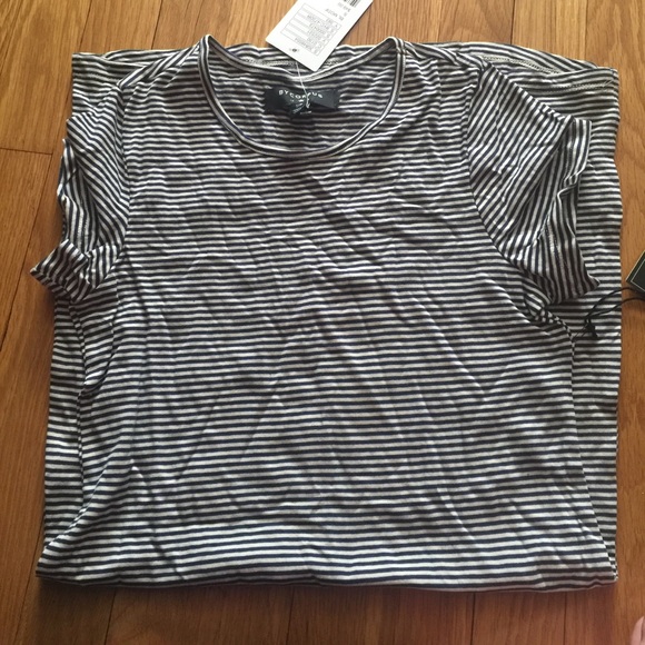 Blue and white striped dress - Picture 2 of 2