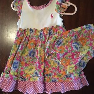 12 mo. Ralph Lauren dress w/ bloomers
