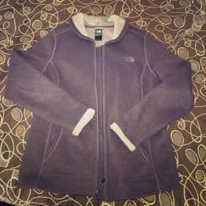 North Face NWOT purple & lilac jacket super soft L