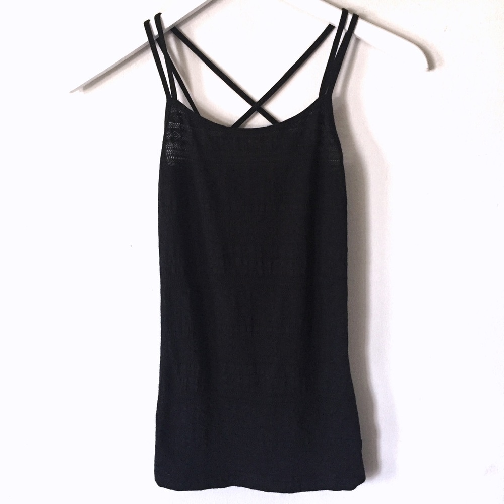 Aeropostale Lace Black Cami