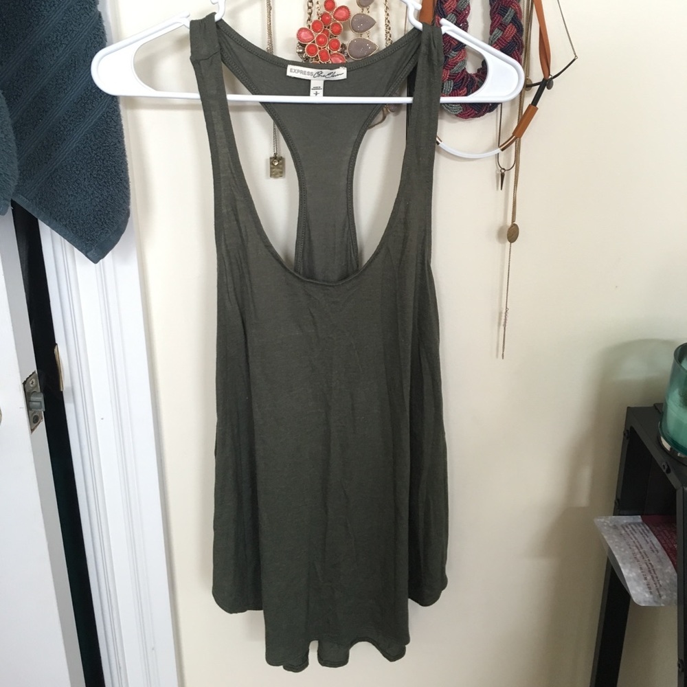 ‼️ SOLD Express Olive Tank Top