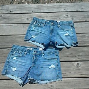 AG 16 year Carrie cut off shorts